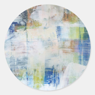 Adesivo Redondo Lave branca III