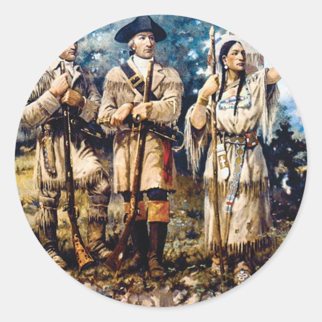 Adesivo Redondo LC e viagem (Frente)