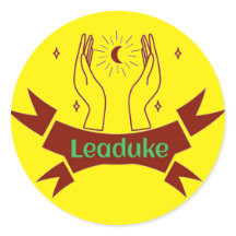Leaduke Moon Yellow Sticker