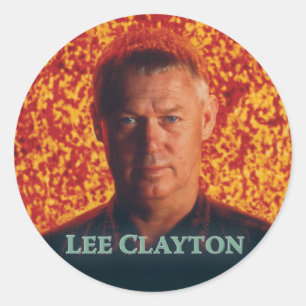 Adesivo Redondo Lee Clayton Round Sticker 2