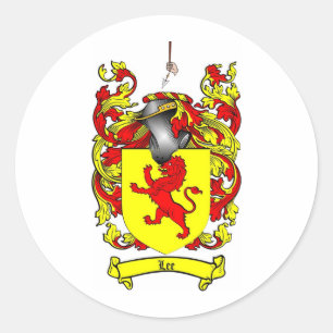 ADESIVO REDONDO LEE FAMILY CREST - LEE CASACO DE ARMAS
