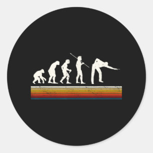 Adesivo Redondo Legal Billiards Evolução Negra De Man Billiards Pl