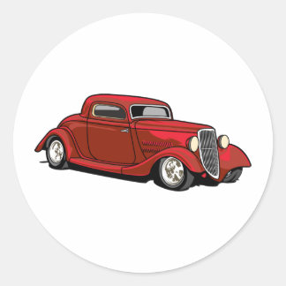 Adesivo Redondo Legal Hot Rod