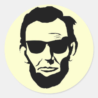 Adesivo Redondo Legal Lincoln Stickers