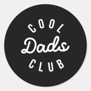 Adesivo Redondo Legal Pai Club Funny Pai Família Matchi