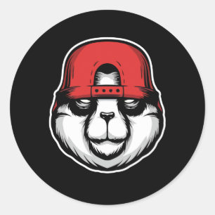 Adesivo Redondo Legal Panda