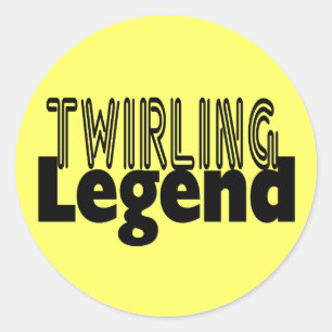 Adesivo Redondo Legenda Twirling