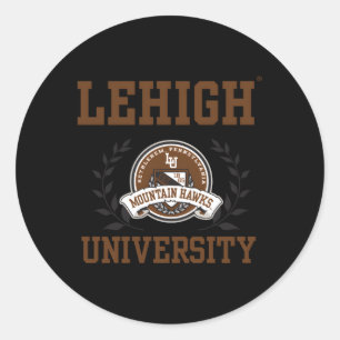 Adesivo Redondo Lehigh Mountain Hawks Laurels