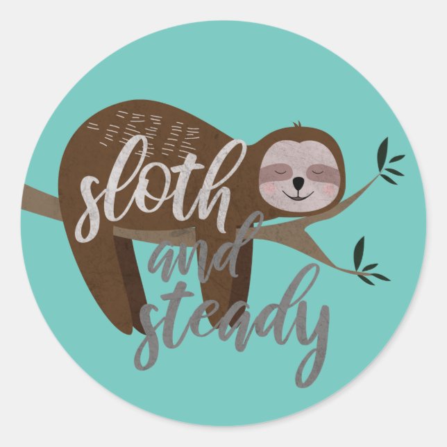 Adesivo Redondo Lenta e estável (Frente)