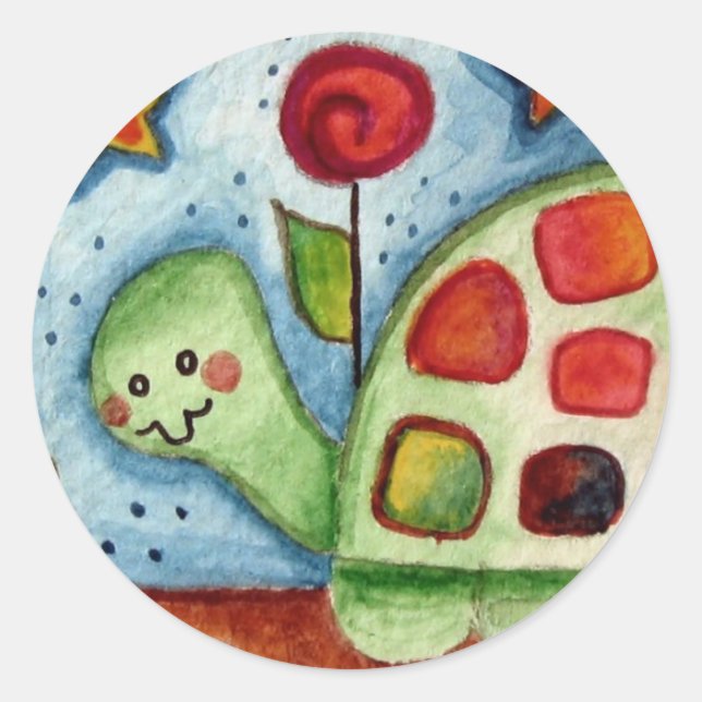 Adesivo Redondo Lenta E Firme (Frente)