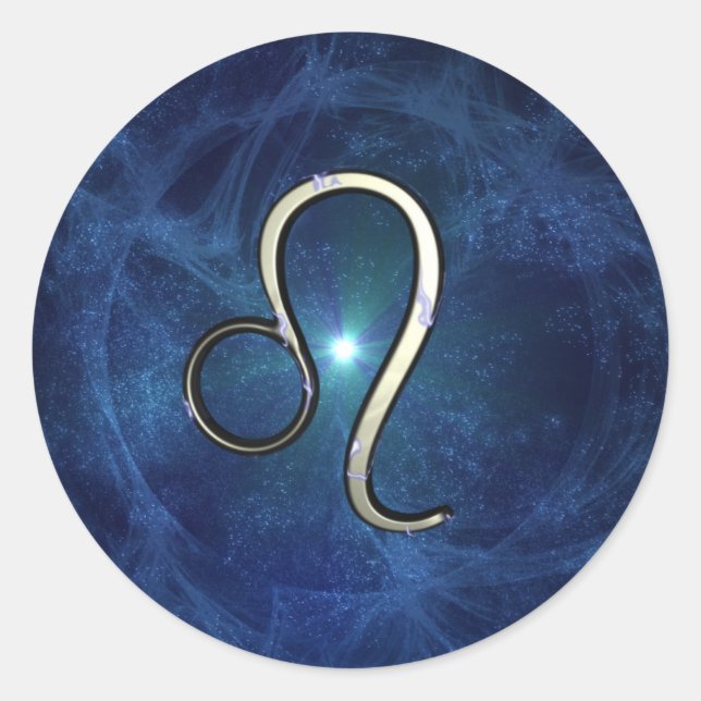 Adesivo Redondo Leo (Frente)