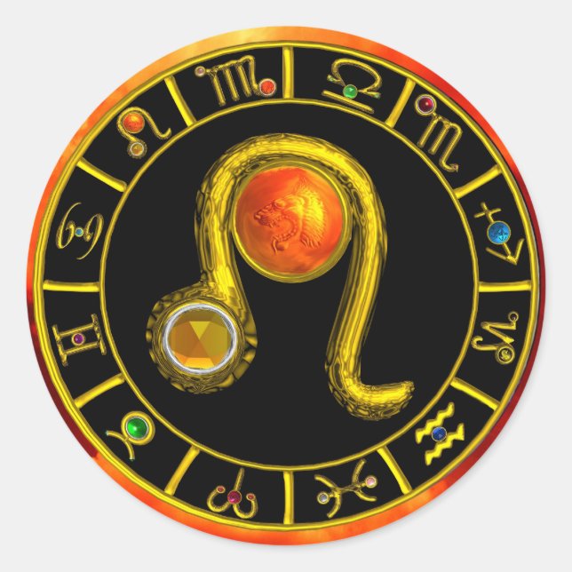 ADESIVO REDONDO LEO (Frente)