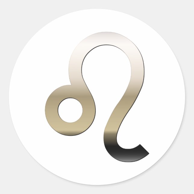 Adesivo Redondo Leo (Frente)