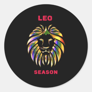 Adesivo Redondo Leo Season