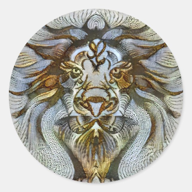 Adesivo Redondo Leo Venice (Frente)