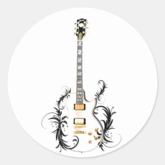Adesivo Redondo les_paul
