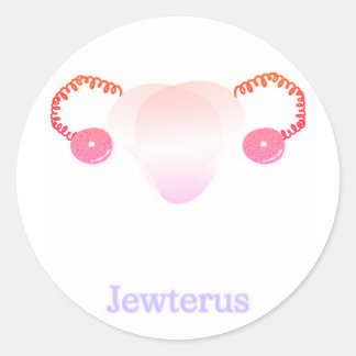 Adesivo Redondo Lesbian Jewterus Sticker