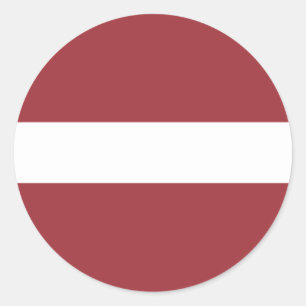 Adesivo Redondo letónia