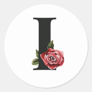 Adesivo Redondo Letra adesiva I das iniciais dos feriados