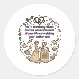 Adesivo Redondo Letreiro de Jardim