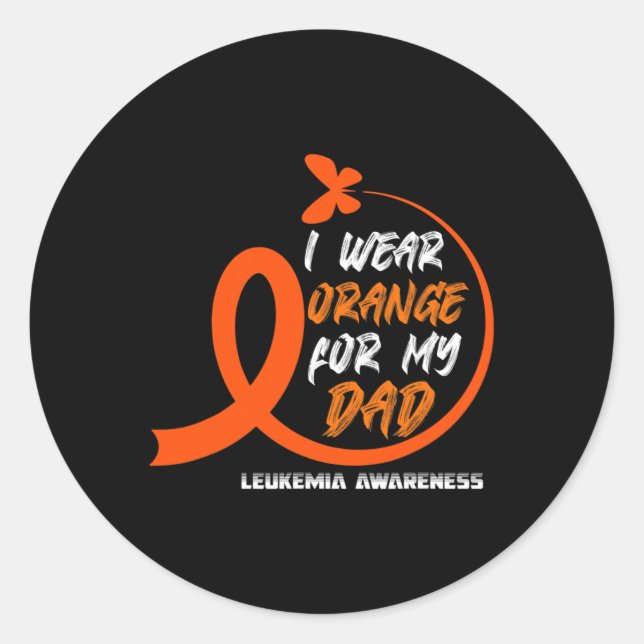 Adesivo Redondo Leucemia Crônica Sua Luta É Minha Luta Contra A Le (Frente)