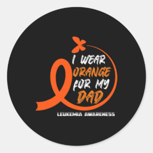 Adesivo Redondo Leucemia Crônica Sua Luta É Minha Luta Contra A Le