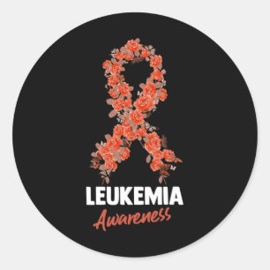 Adesivo Redondo Leucemia Sensibilização Friso 2