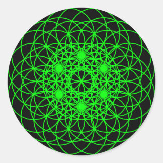 Adesivo Redondo Levante A Chakra "Love"