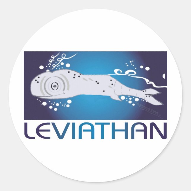 Adesivo Redondo Leviathan (Frente)