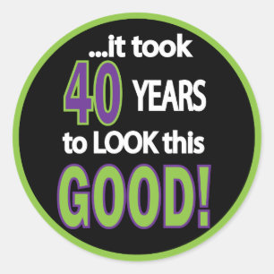 Adesivo Redondo Levou 40 anos para parecer tão bom