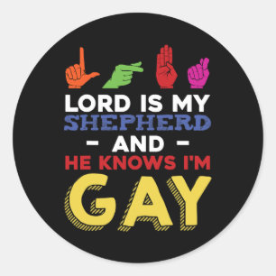 Adesivo Redondo Lgbt Orgulho gay Mês Sinal de Consciência Sinal Q