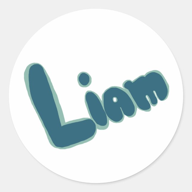 Adesivo Redondo Liam (Frente)