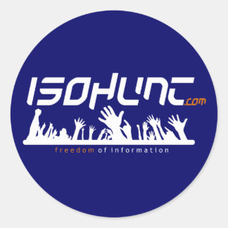 Adesivo Redondo Liberdade de informação