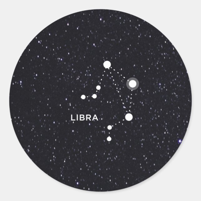Adesivo Redondo Libra (Frente)