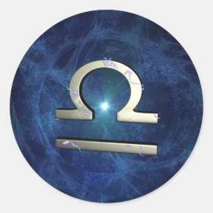 Adesivo Redondo Libra