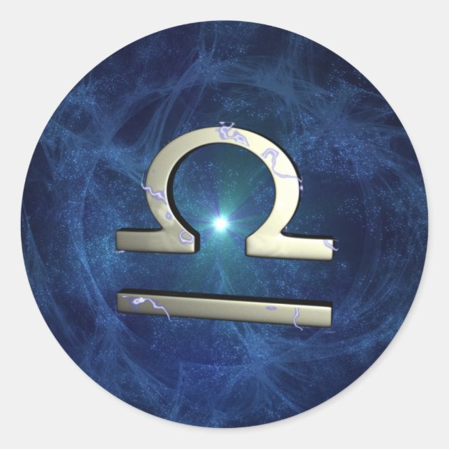 Adesivo Redondo Libra (Frente)