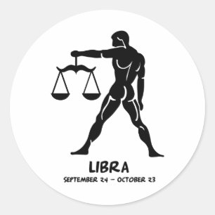 Adesivo Redondo Libra