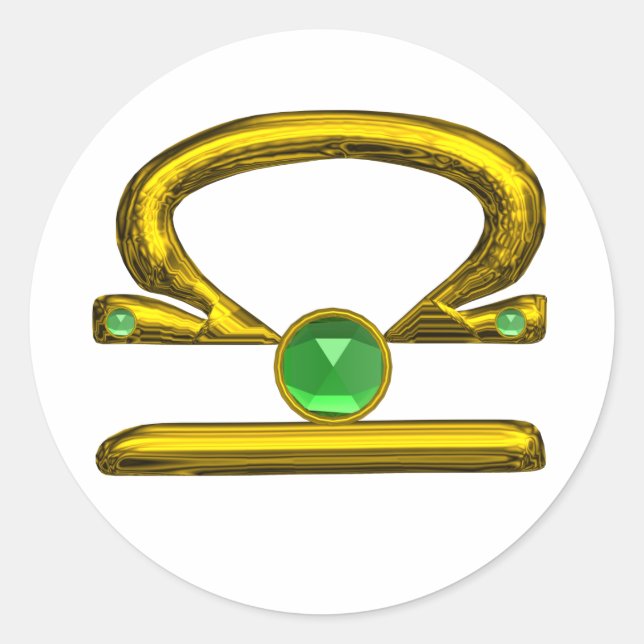 ADESIVO REDONDO LIBRA (Frente)