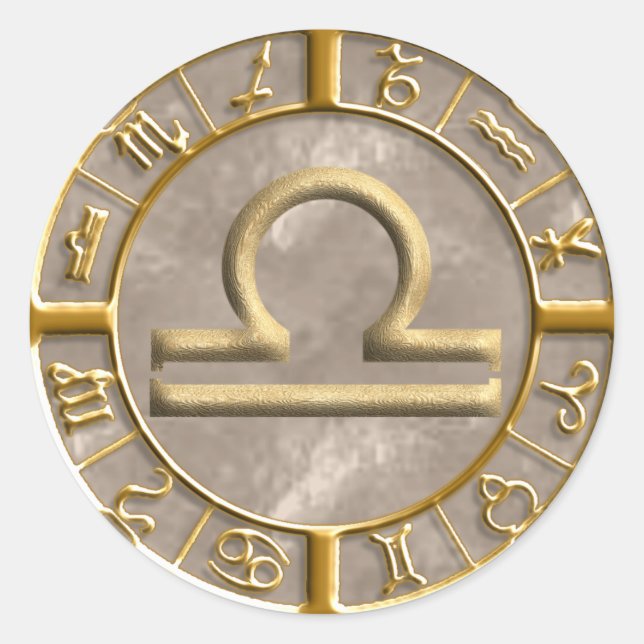 Adesivo Redondo Libra (Frente)