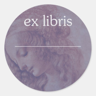 Adesivo Redondo libris ex ..........