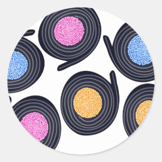 Adesivo Redondo Licorice Catherine Wheels