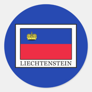 Adesivo Redondo Liechtenstein