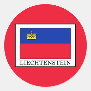 Adesivo Redondo Liechtenstein