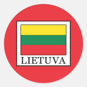 Adesivo Redondo Lietuva