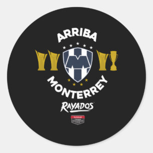 Adesivo Redondo Liga dos Campeões da Concacaf Monterrey