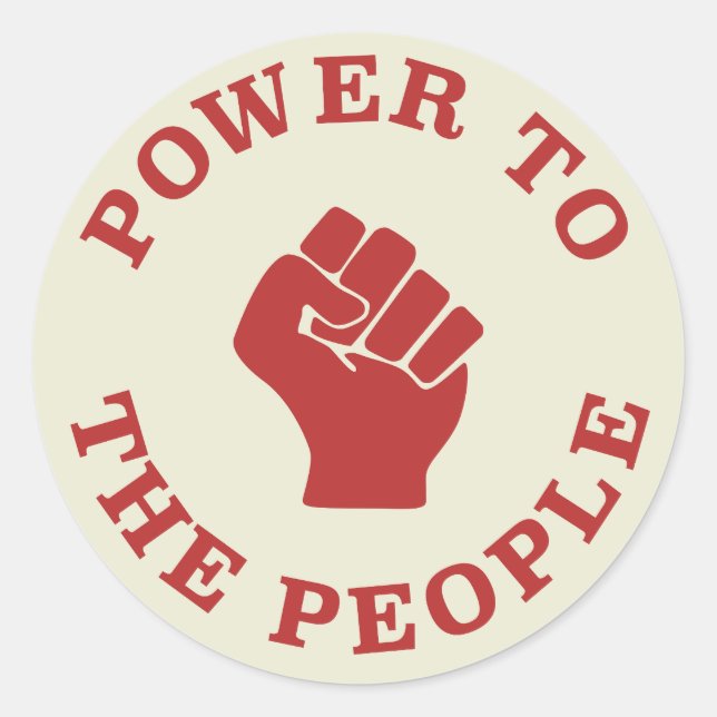 Adesivo Redondo Ligar Às Pessoas (Frente)