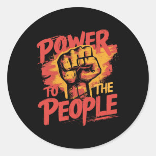 Adesivo Redondo Ligue O Pessoas Sticker