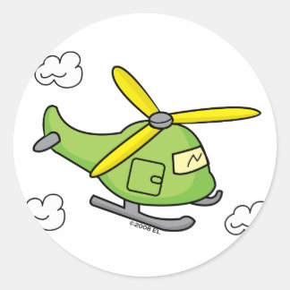 Adesivo Redondo Lil Chopper