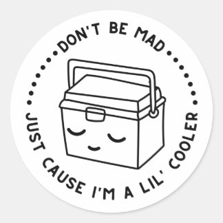 Adesivo Redondo Lil' Cooler Sticker