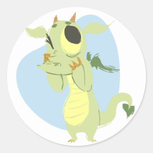 Adesivo Redondo Lil Derg Stickers